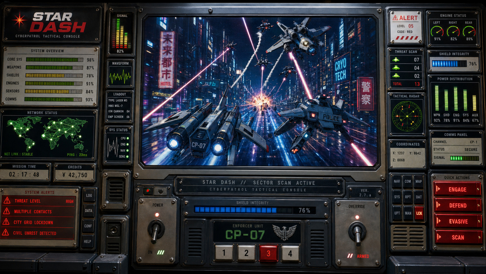 Stardash running on MAGE Unreal